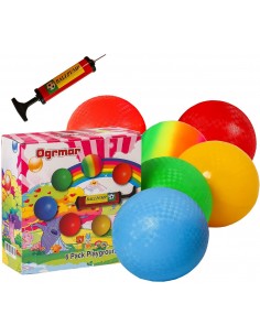 6 PELOTAS PARA PATIOS DE JEUGO 2