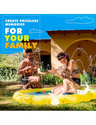 PISCINA INFANTIL CON ASPERSORES