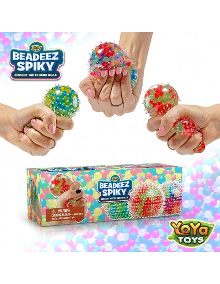 PELOTA ANTI ESTRES CON TEXTURAS DE ESPINAS