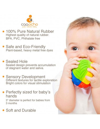 BOLA SENSORIAL DE GOMA