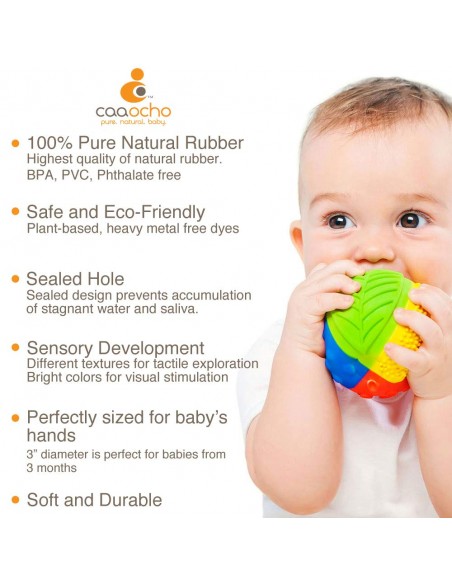 BOLA SENSORIAL DE GOMA