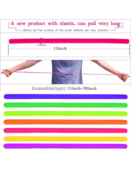 CUERDAS ELASTICAS SENSORIALES DE COLORES