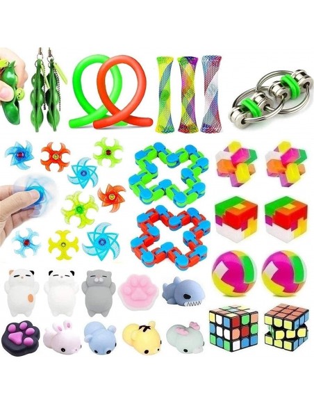 PAQUETE DE JUGUETES SENSORIALES VARIADOS