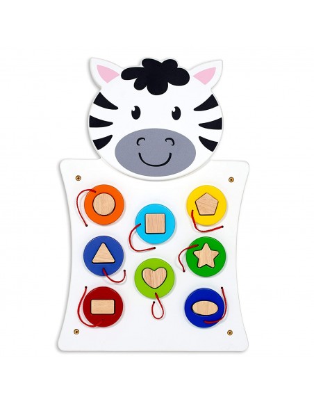 PANEL DE ACTIVIDADES DE FORMAS GEOMETRICAS ZEBRAS