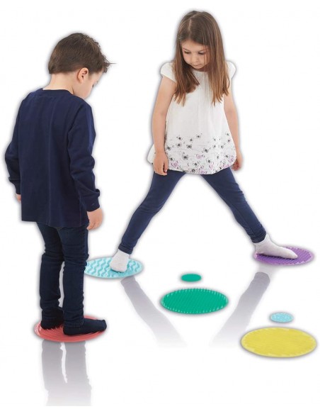 DISCOS DE PISO SENSORIALES PARA AUTISMO