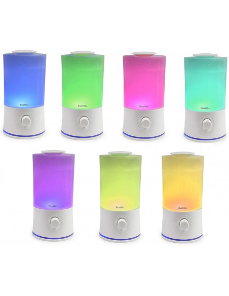 DIFUSOR DE ACEITES ESENCIALES CON COLORES