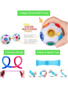 KIT DE 32 JUGUETES SENSORIALES 2