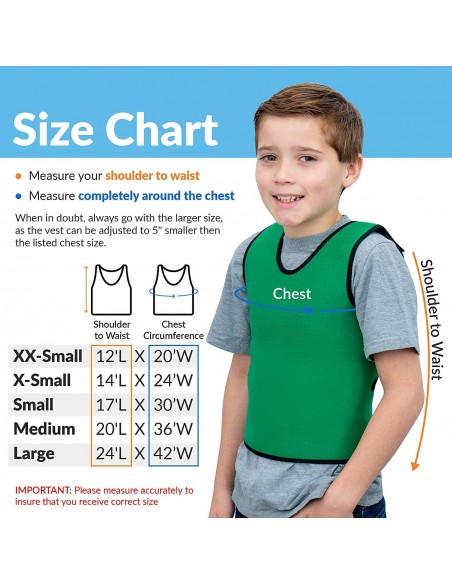 CHALECO DE COMPRESION SENSORIAL PARA AUTISMO