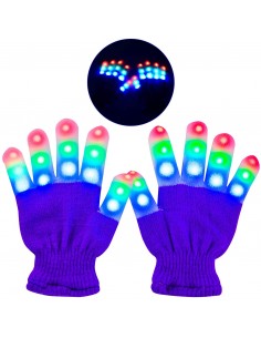 GUANTES CON DEDOS LED... 2