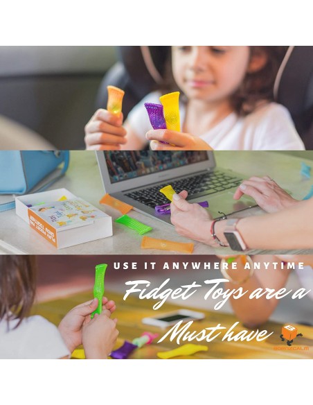 JUEGO DE MANOS PARA CONCENTRAR CALMAR SENSORIAL 10 UDS