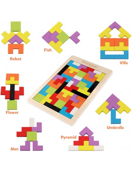 Juegos armables de madera clearance
