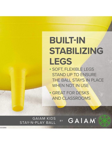 PELOTA DE EQUILIBRIO CON PATAS FLEXIBLES