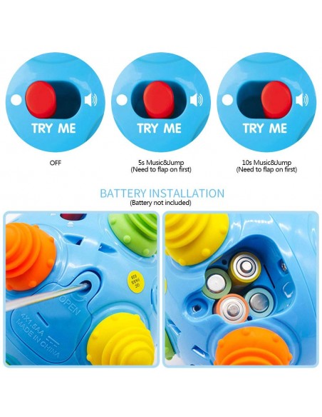 BOLA CON SONIDO Y COLORES SENSORIAL