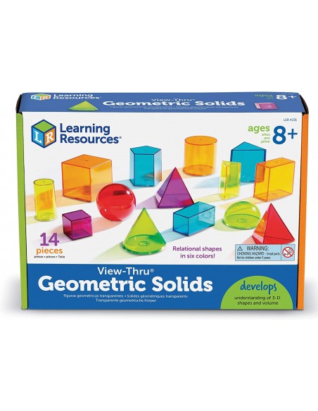 JUEGO DE FORMAS GEOMETRICAS TRANSPARENTE