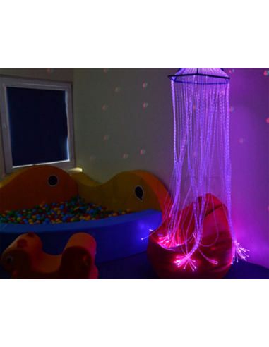SALA MULTISENSORIAL CON LUCES
