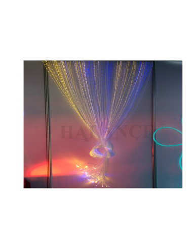 cortina de fibra optica para tacto...