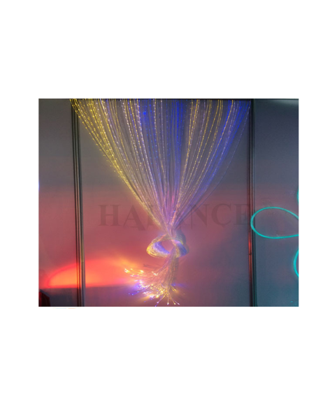 cortina de fibra optica para tacto sensorial