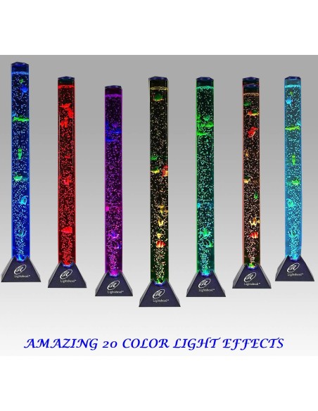 Tubo de Burbujas Sensorial