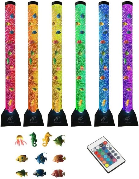 Tubo de Burbujas Sensorial