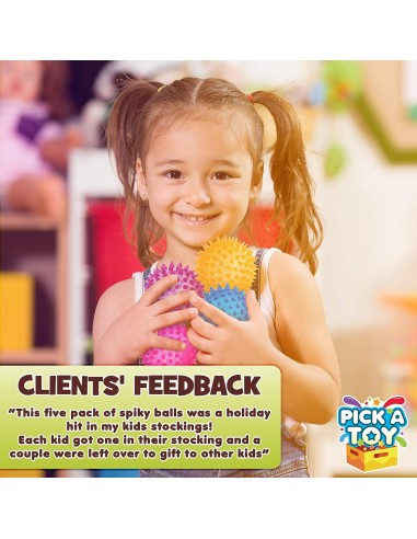 Bola con puntos anti estres y ansiedad