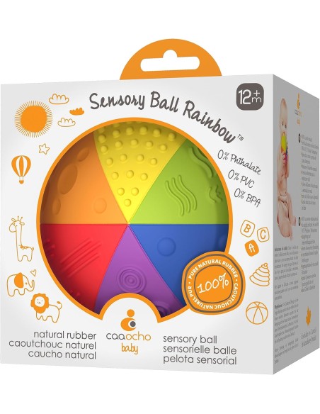 Bola Sensorial con Varias texturas en Una