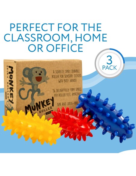 Rodillo con puntas anti estres