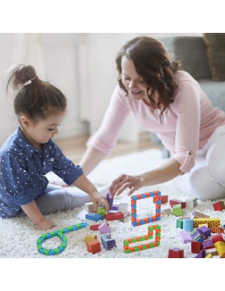 JUGUETES PARA ARMAR EN CADENA SENSORIALES